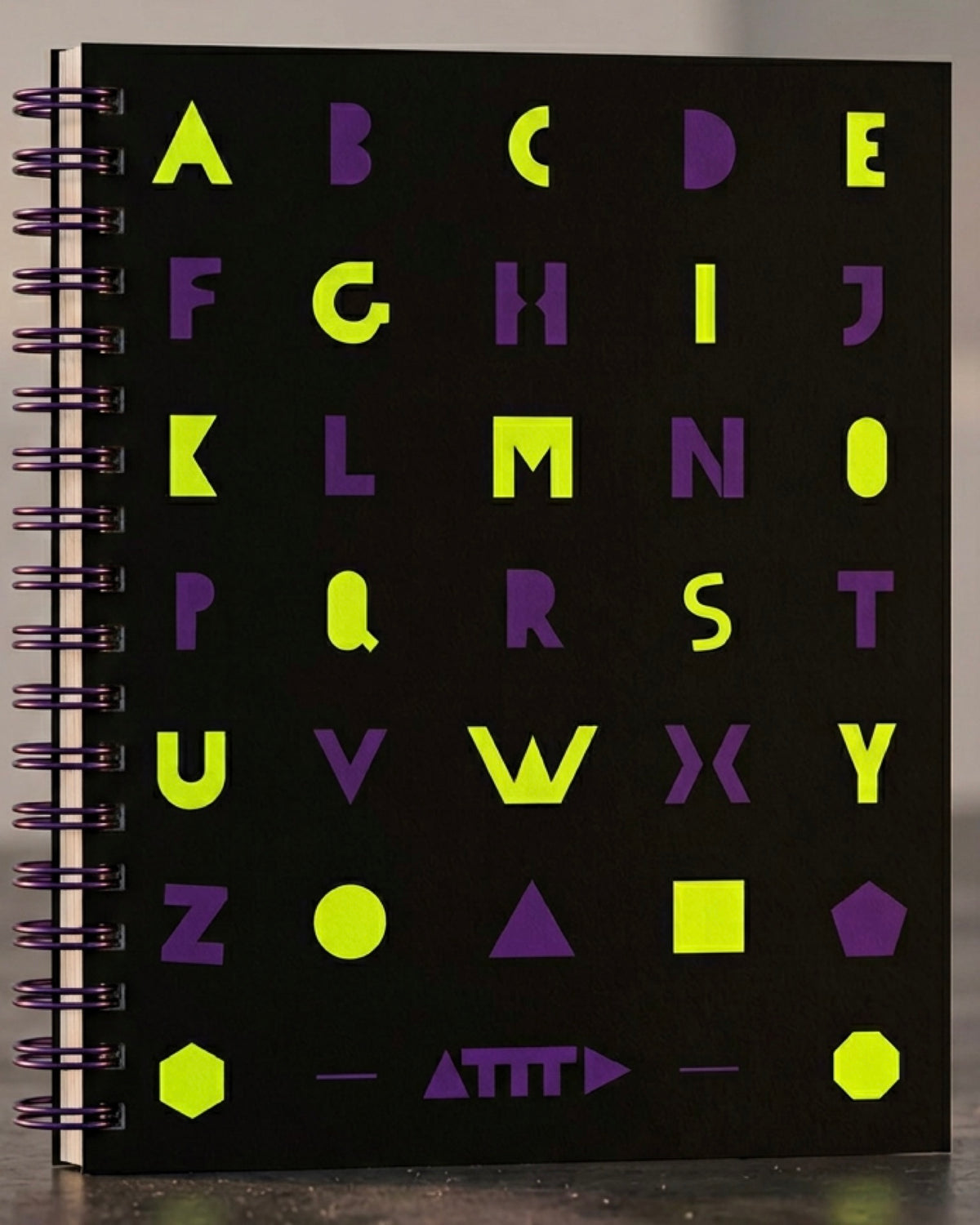 FK U** RINGS — Letters & Shape selection — character-grid